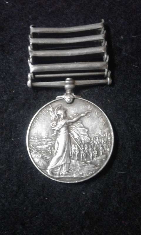 VICTORIA REGINA ET IMPERATRIX  RSA AWARDED TO TPR G.J WARREN  BETHUNE SMI  NR 1168