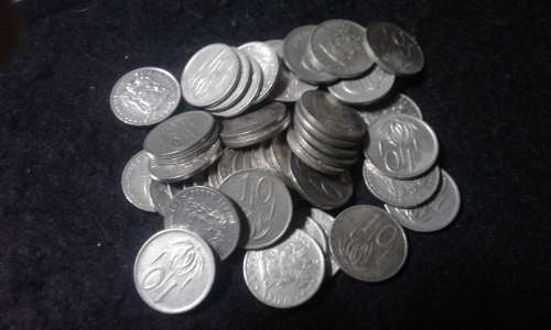 MIXED LOT RSA COINS SEE PHOTO SOME IS SILVER WEIGHT IS 1130 GRAM 1 BID TAKE ALL