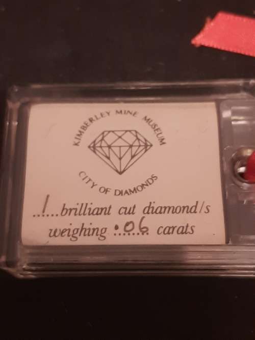 Diamond..0.06ct Sealed in Box ( see Photos) E12