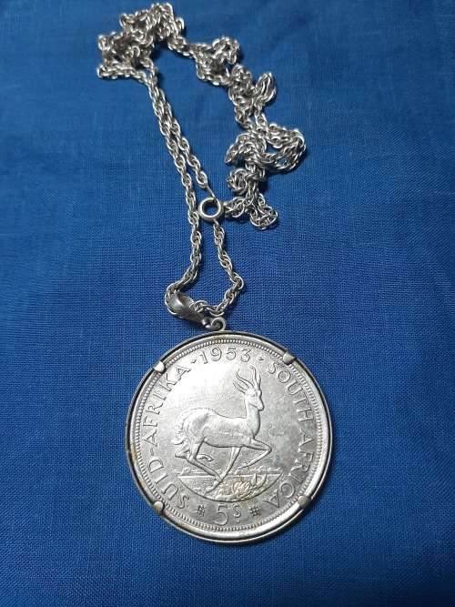 1 x War Medal and Silver 5 Shielling,s all for 1 bidding