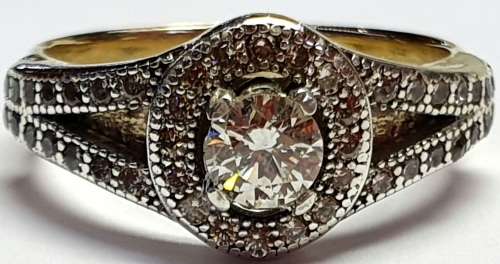 Gold & diamond Ring