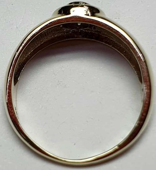 Gold & Diamond Engagement Ring