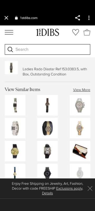 VALUED at R22000, ``RADO JUBILE` Titanium Scratchproof GOLD Case and Strap.