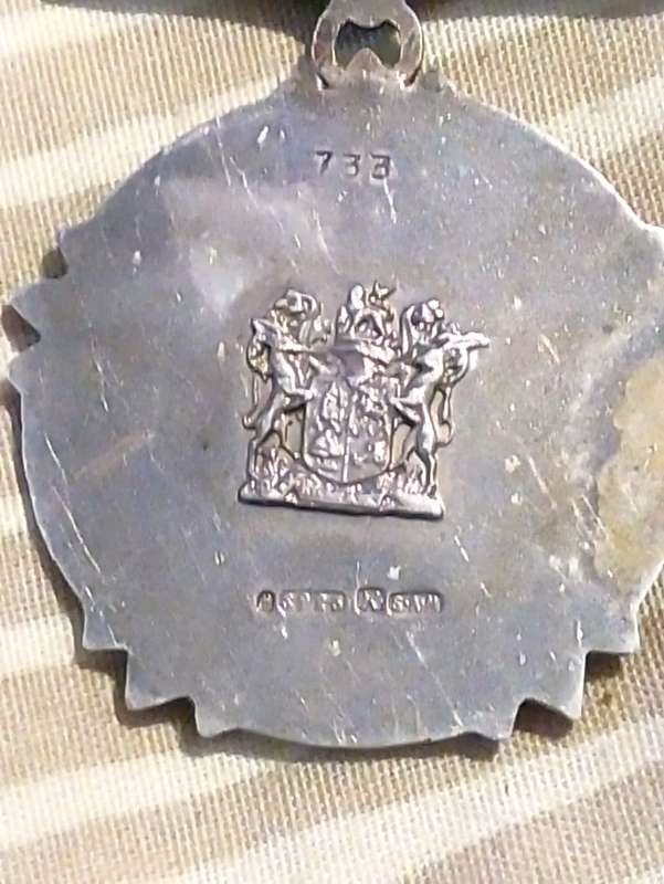 ` Very Rare` Full size Numbered `SOUTHERN CROSS MEDAL` (925 Silver)
