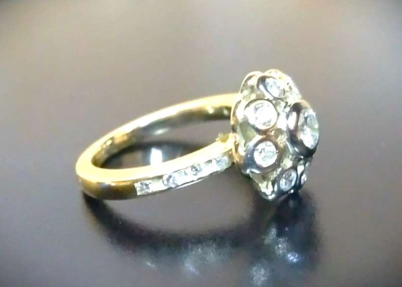 `DESIGNER`  Ladies 0.80 Carat Diamond Engagement Ring