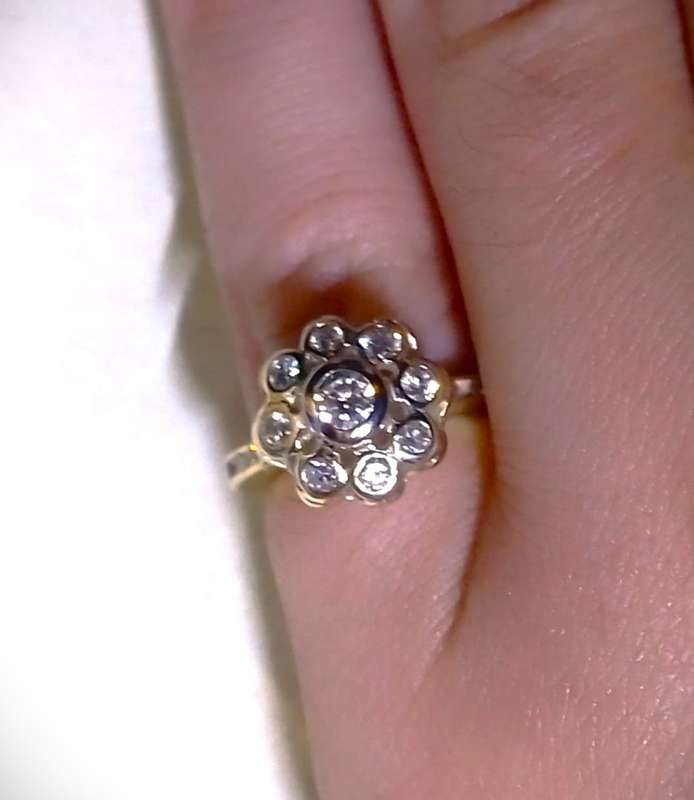 `DESIGNER`  Ladies 0.80 Carat Diamond Engagement Ring