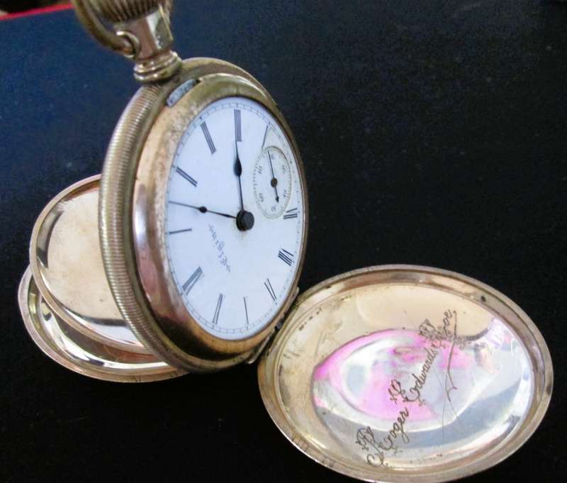 `EARLY 20th CENTURY` Open faced Gold pocket Watch ( Gold Plated)