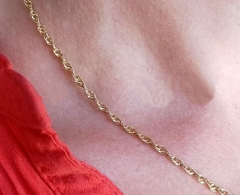 `ITALY` 9CT Yellow Gold `ROPE CHAIN` (Genuine Gold)