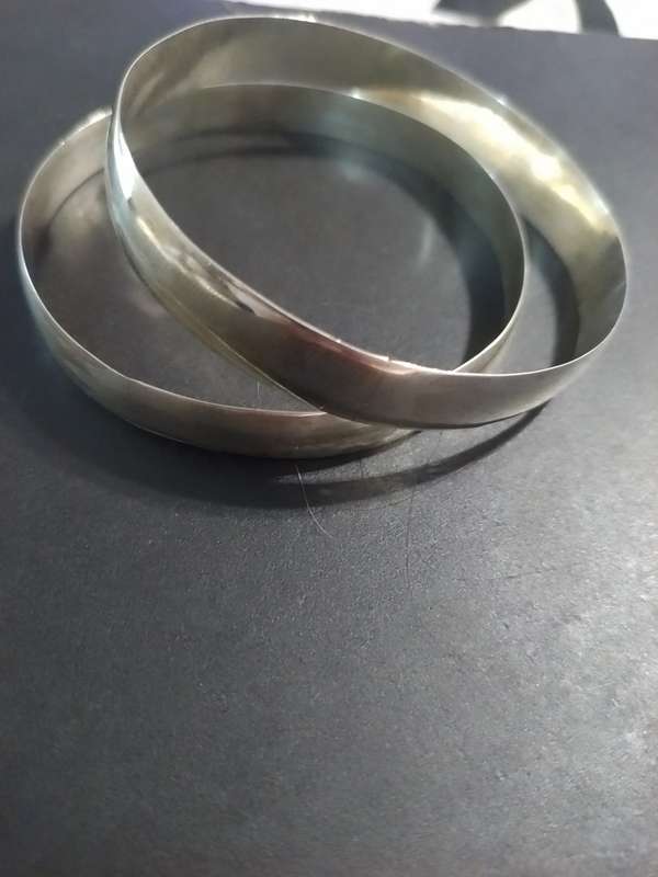 `STUNNING SET` of STERLING SILVER 925 Silver Bangles.