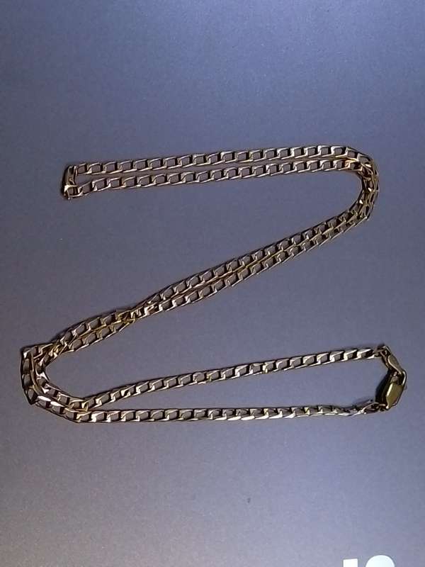 `ITALY` 9CT Yellow Gold `CURB CHAIN` ( Genuine Gold )
