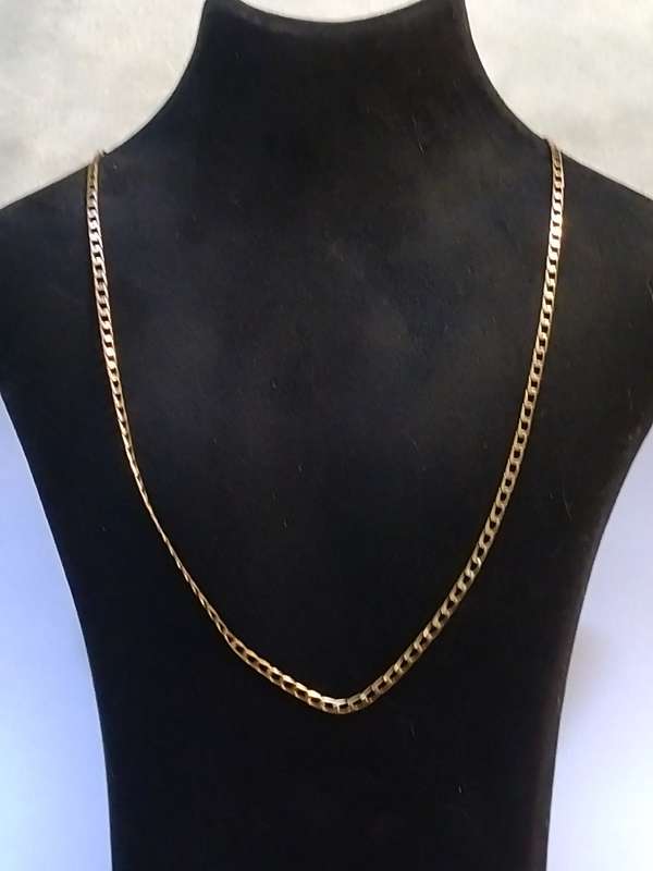 `ITALY` 9CT Yellow Gold `CURB CHAIN` ( Genuine Gold )