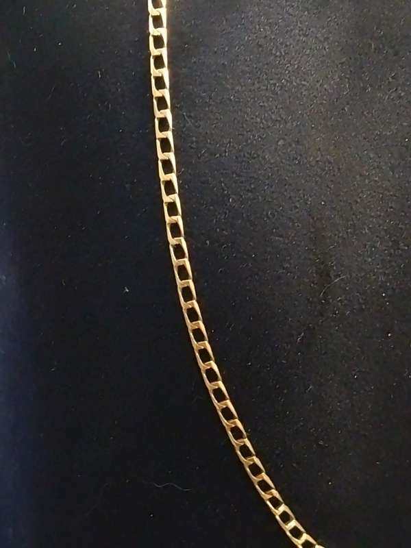 `ITALY` 9CT Yellow Gold `CURB CHAIN` ( Genuine Gold )