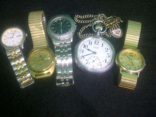 JOBLOT OF 9 WATCHES INCL 2 X OMEGA 1 X TISSOT 1 X LANCO ECT PLEASE SEE DISCRIPTION