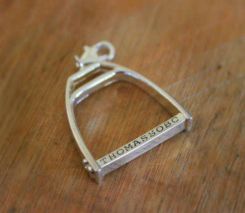 Thomas Sabo Inspired Stirrup Iron Charm