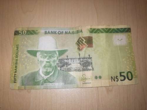 50 Namibia Dollar FV=R50.22