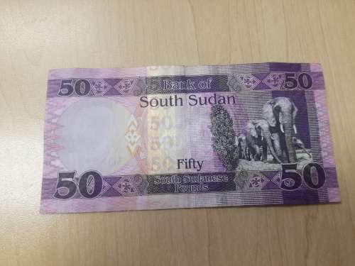 50 South Sudanese Pounds FV=R16.65