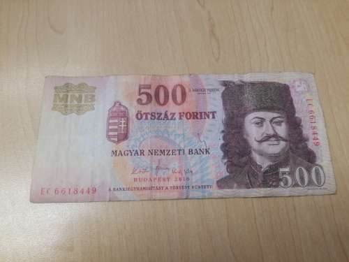 500 Hungarian Forint FV=R24.65