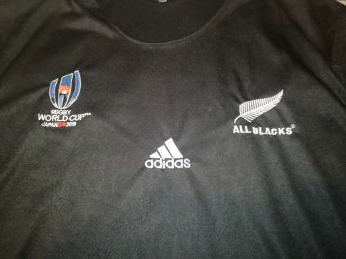 New Zealand All Blacks Rugby World Cup 2019 Jersey Medium