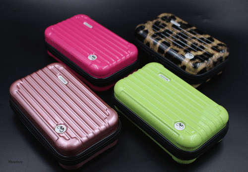 Cosmetic Bags PC Cover Case Compartments Bag 16 Colours