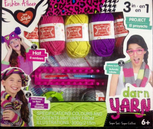 DARN YARN 3 IN 1 PROJECT SET