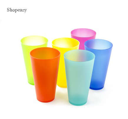 6pc Ee-usable Plastic Cups