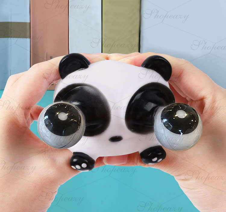 Squishy Squeeze Funny Toys Popping Out Eyes Squeeze Toy Hand