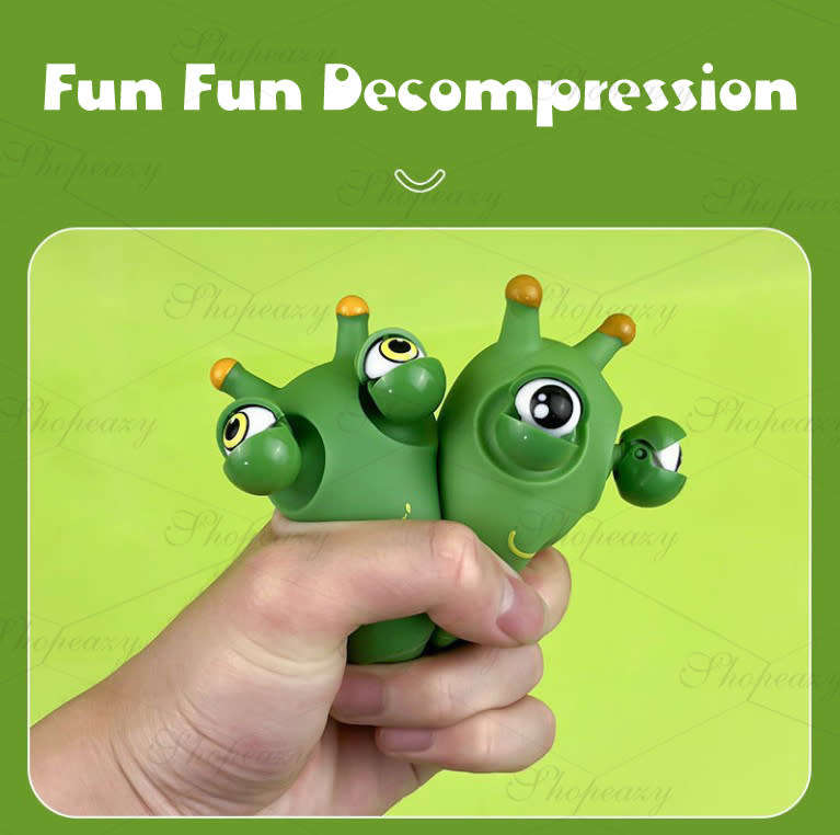 Squishy Squeeze Funny Toys Popping Out Eyes Squeeze Toy Hand