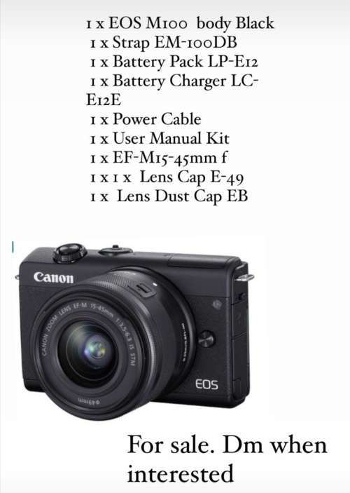 Canon M100