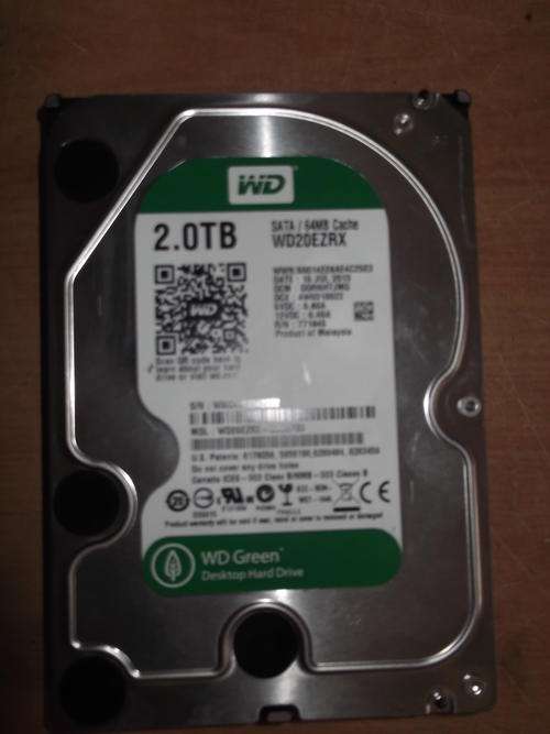 2TB HARD DRIVE SATA WD