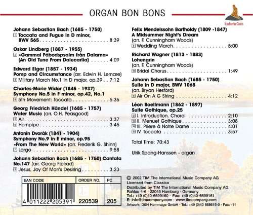 Organ Bon Bons [CD]