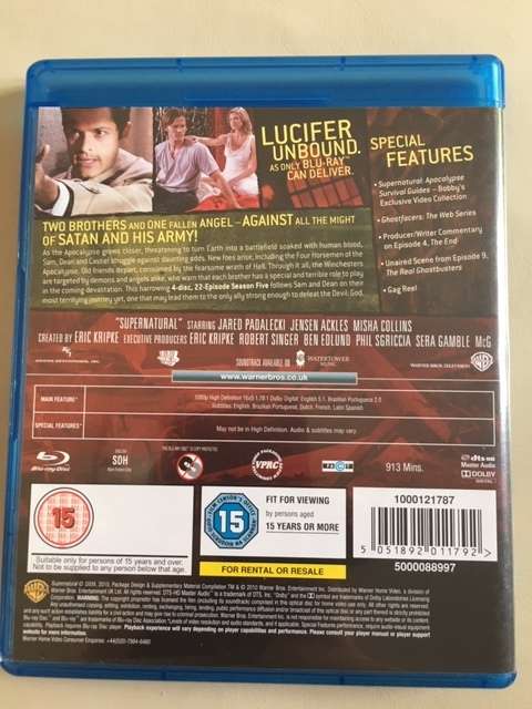 Supernatural - Season 5 [Blu-ray]