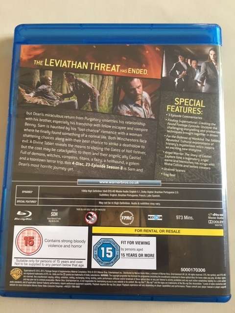 Supernatural - Season 8 [Blu-ray]