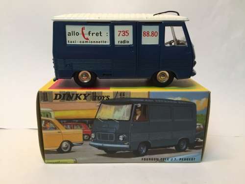 Atlas Edition - Rare - Dinky Toys 570 FOURGON TOLE J7. PEUGEOT