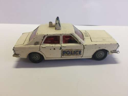 Dinky Toys 255 Ford Zodiac Police - Repainted