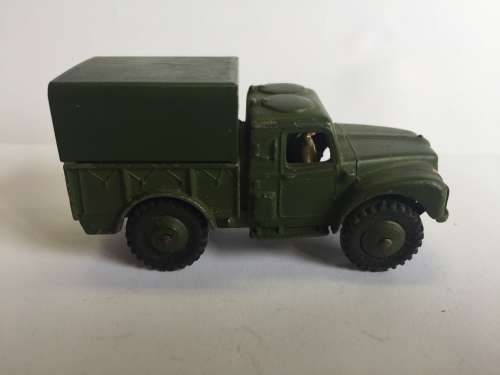 Dinky Toys 641 Army 1-ton cargo truck in original box