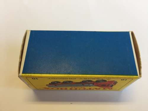 Matchbox Lesney Series No10 Pipe Truck Boxed