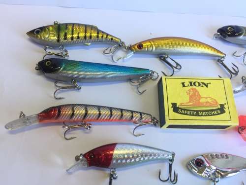 Set of 10 New Fishing Lures - Fresh or Salt Water