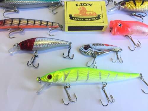 Set of 10 New Fishing Lures - Fresh or Salt Water