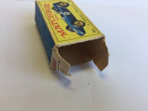 Vintage Matchbox Lesney 52 b B.R.M Racing Car BRM in Box - Please Read