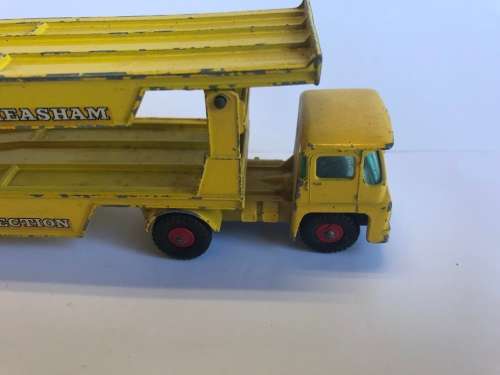 Matchbox King Size K-8-2 Guy Warrior Car Transporter