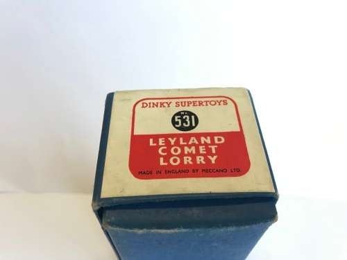 Vintage Dinky Supertoys No. 531 Leyland Comet Lorry and Original Box
