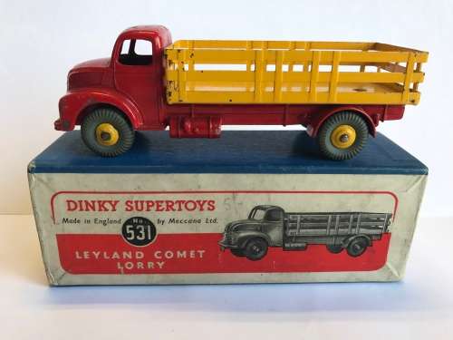 Vintage Dinky Supertoys No. 531 Leyland Comet Lorry and Original Box