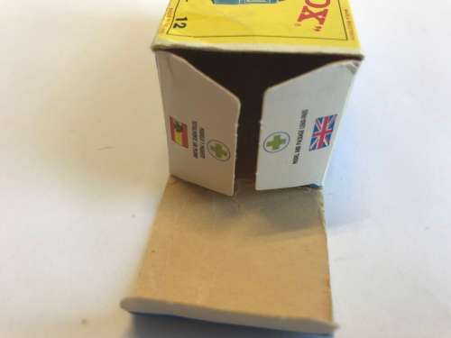 MATCHBOX LESNEY 12 SAFARI LAND ROVER with Original Box