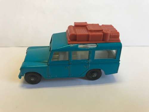 MATCHBOX LESNEY 12 SAFARI LAND ROVER with Original Box
