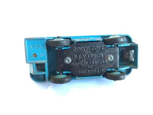 Dinky 14A BEV Truck Electric light blue