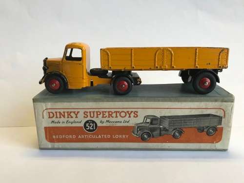 Dinky 521 Bedford Articulated Lorry original vintage - boxed