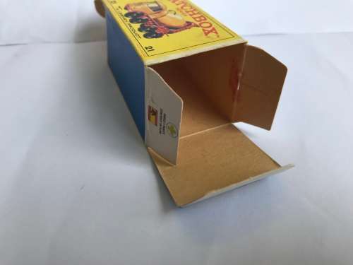 MATCHBOX No 21 Original Box Only