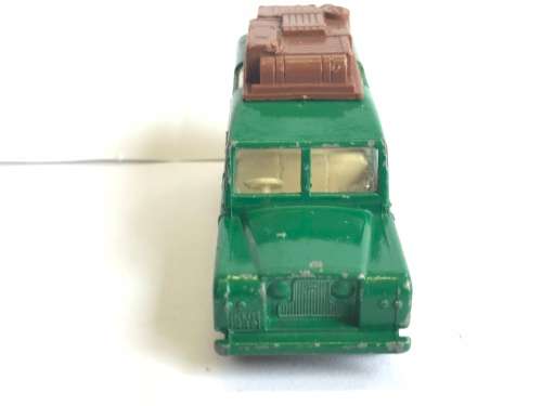 FOR GERRIT ONLY - Matchbox Lesney No. 12 Land Rover Safari Dark Green + Original Box