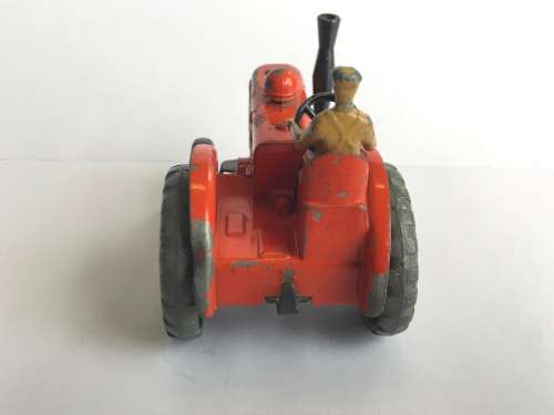 VINTAGE DINKY TOYS 301 FIELD MARSHALL TRACTOR with Dinky 322 Disc Harrow