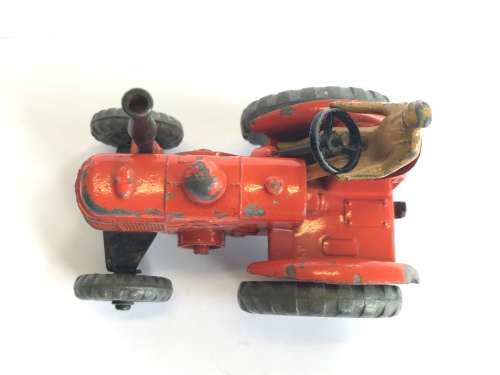 VINTAGE DINKY TOYS 301 FIELD MARSHALL TRACTOR with Dinky 322 Disc Harrow